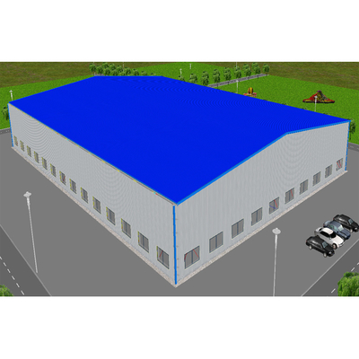 L'acciaio di Q345B ha personalizzato il magazzino d'acciaio industriale dell'ampio respiro delle costruzioni commerciali prefabbricate